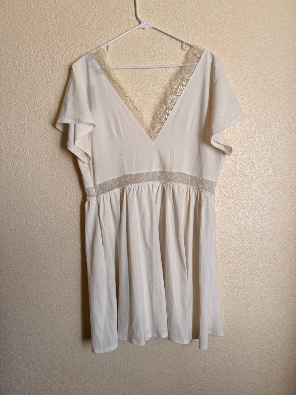 TORRID nightfall white lace dress size 14 - Picture 5 of 8